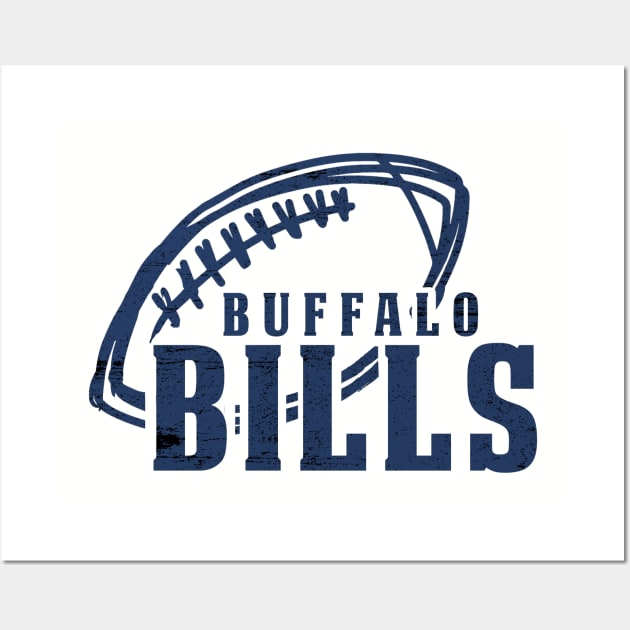 buffalo ball bills Wall Art by NelsonPR